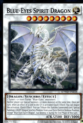 Blue-Eyes Spirit Dragon - SDWD-EN038 - Common - Unlimited Edition (Misprint)